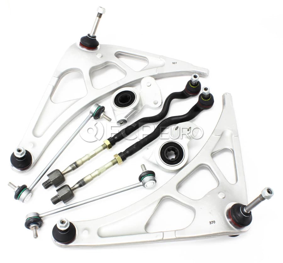 BMW E46 M3 8-Piece Front Control Arm Kit - Genuine BMW