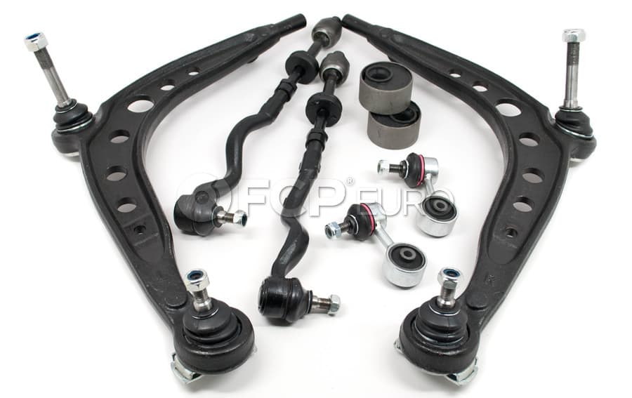 BMW E36 8-Piece Control Arm Kit - Meyle