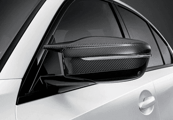 Genuine BMW M Performance Carbon Fiber Mirror Cap Replacements for G80 M3 / G82 M4