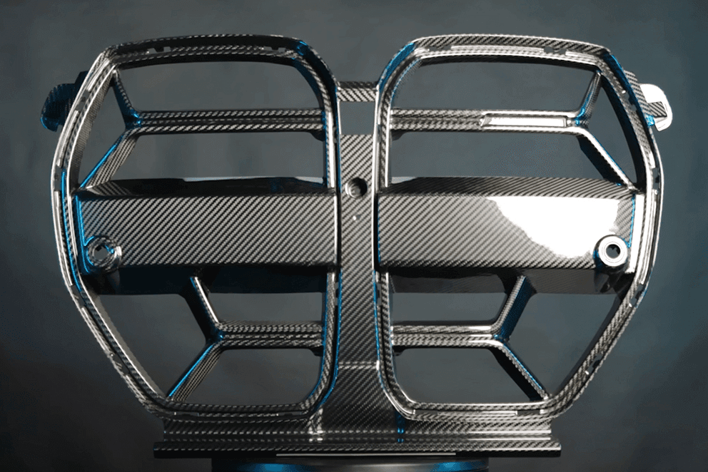 Kies Carbon CSL Inspired Dry Carbon Full Replacement Kidney Grille for BMW G80 M3 / G82 G83 M4